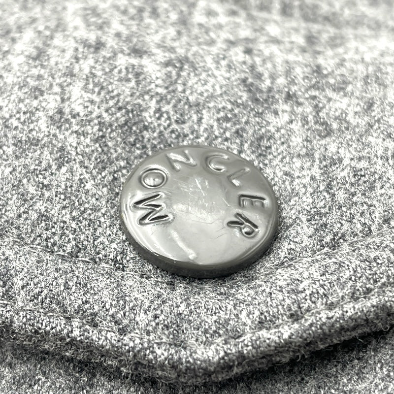 モンクレール MONCLER MONTGENEVRE ダウンジャケット グレー ウール メンズ ダウンジャケット