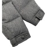 モンクレール MONCLER MONTGENEVRE ダウンジャケット グレー ウール メンズ ダウンジャケット