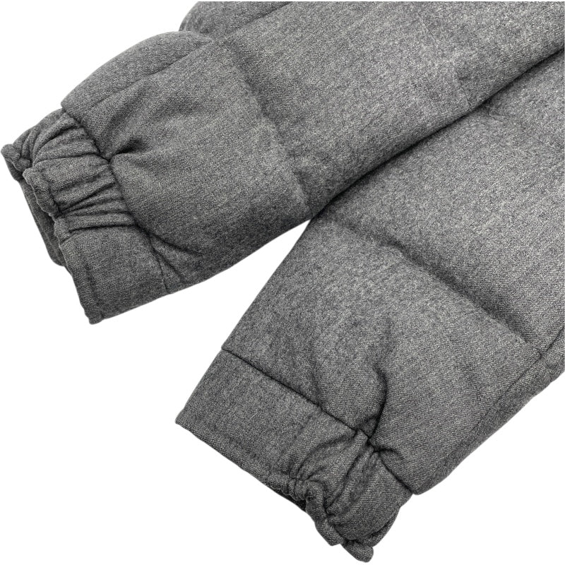 モンクレール MONCLER MONTGENEVRE ダウンジャケット グレー ウール メンズ ダウンジャケット