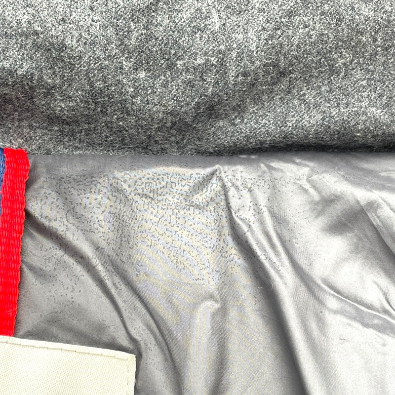 モンクレール MONCLER MONTGENEVRE ダウンジャケット グレー ウール メンズ ダウンジャケット