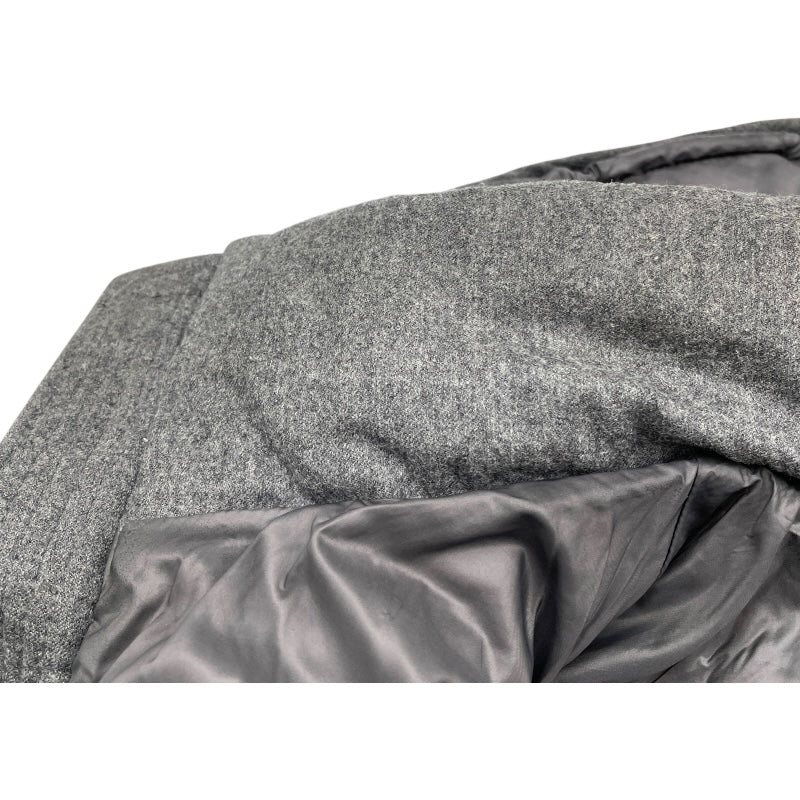 モンクレール MONCLER MONTGENEVRE ダウンジャケット グレー ウール メンズ ダウンジャケット