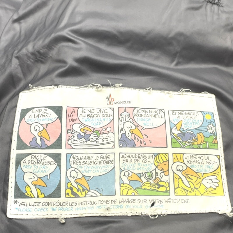 モンクレール MONCLER MONTGENEVRE ダウンジャケット グレー ウール メンズ ダウンジャケット