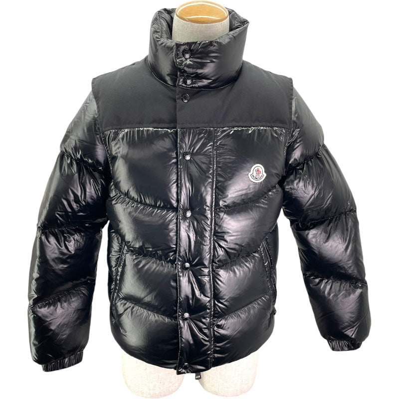 モンクレール MONCLER LESCHAUX ダウンジャケット F20911A57200 ブラック ナイロン メンズ ダウンジャケット