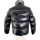 モンクレール MONCLER LESCHAUX ダウンジャケット F20911A57200 ブラック ナイロン メンズ ダウンジャケット