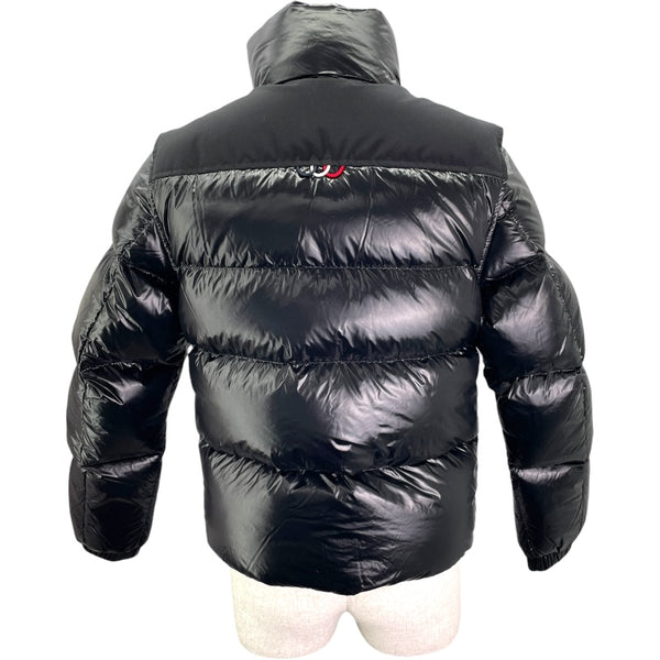 モンクレール MONCLER LESCHAUX ダウンジャケット F20911A57200 ブラック ナイロン メンズ ダウンジャケット
