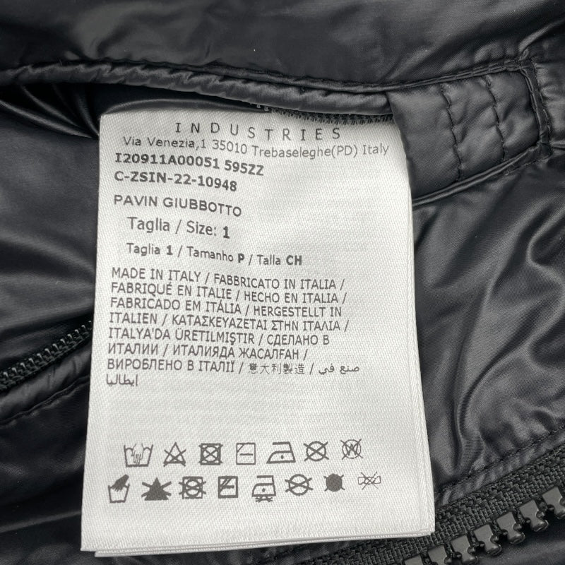 モンクレール MONCLER PAVIN　ダウンジャケット I20911A00051　595ZZ ブラック ナイロン メンズ ダウンジャケット