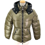 モンクレール MONCLER BADIA ダウンジャケット カーキ ナイロン レディース ダウンジャケット
