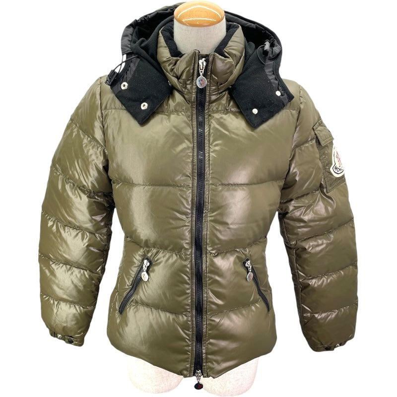 モンクレール MONCLER BADIA ダウンジャケット カーキ ナイロン レディース ダウンジャケット