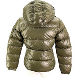 モンクレール MONCLER BADIA ダウンジャケット カーキ ナイロン レディース ダウンジャケット