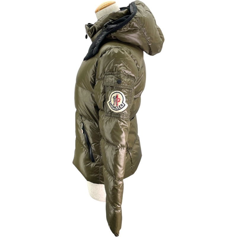 モンクレール MONCLER BADIA ダウンジャケット カーキ ナイロン レディース ダウンジャケット