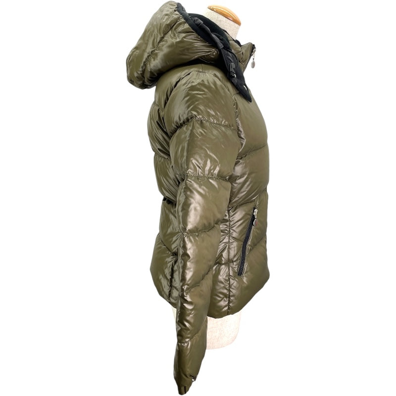 モンクレール MONCLER BADIA ダウンジャケット カーキ ナイロン レディース ダウンジャケット
