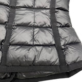 モンクレール MONCLER ARMOISE ファー付ダウンジャケット B20934531015 ブラック ナイロン レディース ダウンジャケット