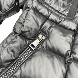 モンクレール MONCLER ARMOISE ファー付ダウンジャケット B20934531015 ブラック ナイロン レディース ダウンジャケット