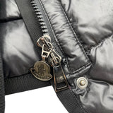モンクレール MONCLER ARMOISE ファー付ダウンジャケット B20934531015 ブラック ナイロン レディース ダウンジャケット