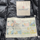 モンクレール MONCLER ARMOISE ファー付ダウンジャケット B20934531015 ブラック ナイロン レディース ダウンジャケット