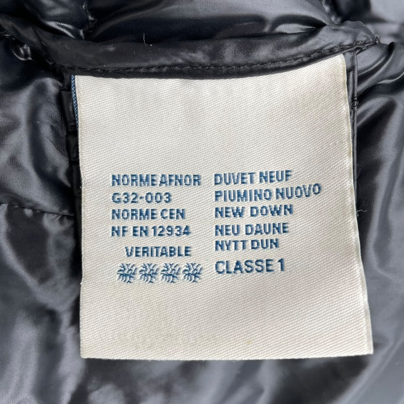 モンクレール MONCLER ARMOISE ファー付ダウンジャケット B20934531015 ブラック ナイロン レディース ダウンジャケット