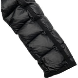 モンクレール MONCLER ARMOISE ファー付ダウンジャケット B20934531015 ブラック ナイロン レディース ダウンジャケット