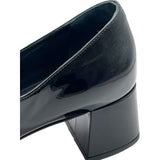 プラダ PRADA パテントヒールパンプス ブラック パテント レディース パンプス