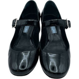 プラダ PRADA パテントヒールパンプス ブラック パテント レディース パンプス