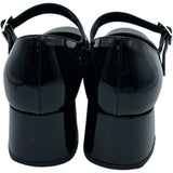 プラダ PRADA パテントヒールパンプス ブラック パテント レディース パンプス