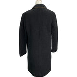 エトロ ETRO ウールチェスターコート ブラック ウール レディース その他アウター