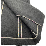 エトロ ETRO ウールチェスターコート ブラック ウール レディース その他アウター