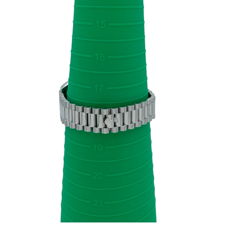 ロレックス ROLEX デイデイトアイスブルー 128236A ブルー プラチナ Pt950 自動巻き メンズ 腕時計