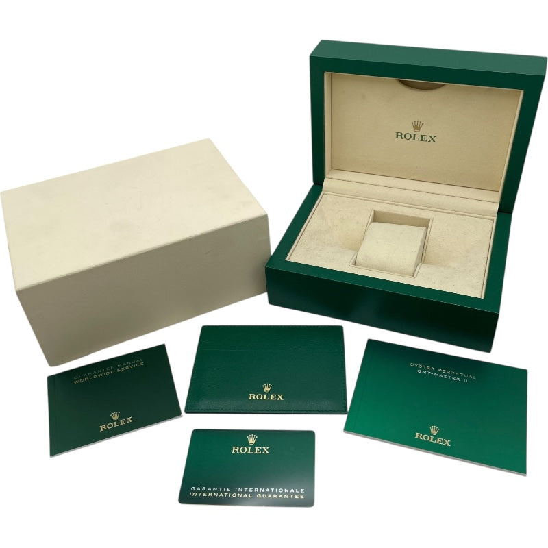 ロレックス ROLEX GMTマスター2 126710GRNR ブラック SS 自動巻き メンズ 腕時計