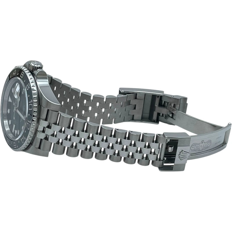 ロレックス ROLEX GMTマスター2 126710GRNR ブラック SS 自動巻き メンズ 腕時計
