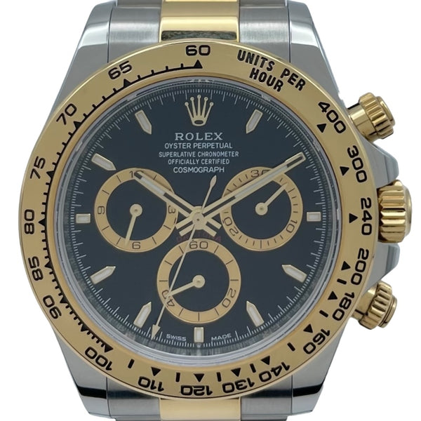 ロレックス ROLEX デイトナ 126503 ブラック K18/SS メンズ 腕時計