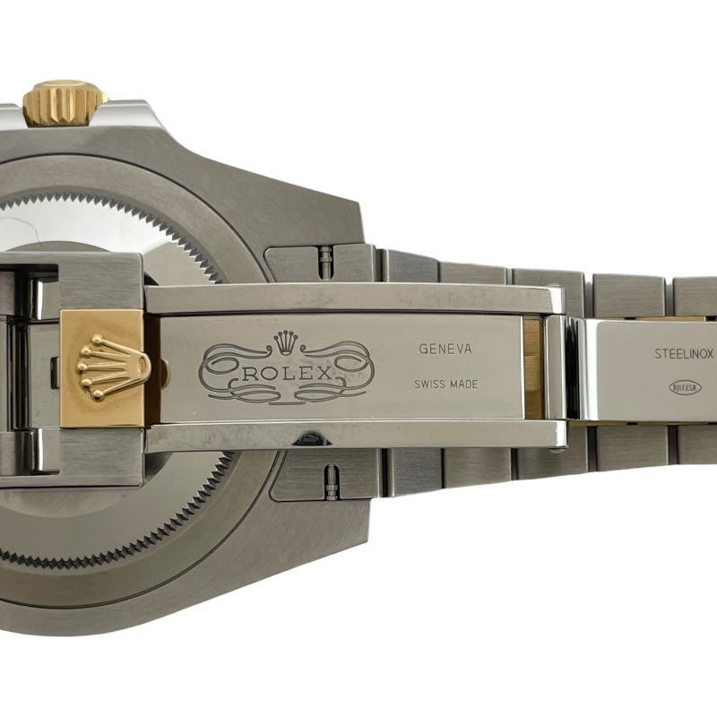 ロレックス ROLEX GMTマスター2 ランダムシリアル 126713GRNR ブラック K18YG/SS メンズ 腕時計