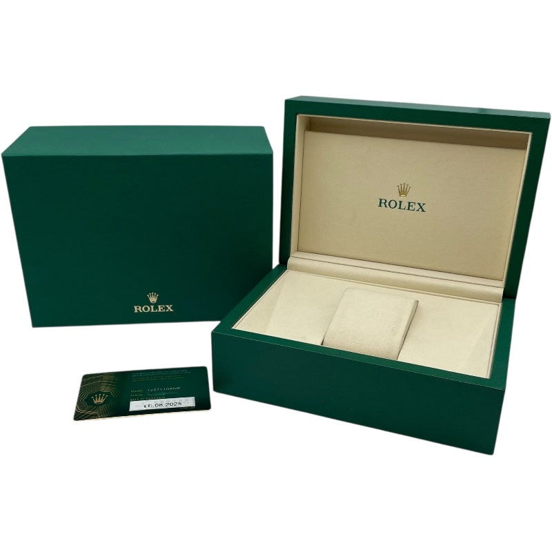 ロレックス ROLEX GMTマスター2 ランダムシリアル 126713GRNR ブラック K18YG/SS 自動巻き メンズ 腕時計