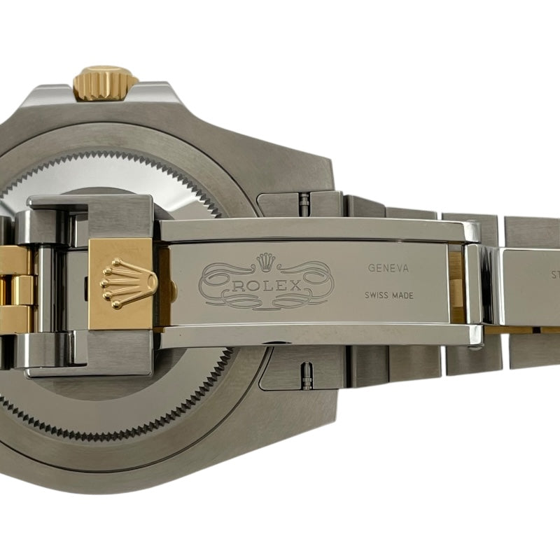 ロレックス ROLEX GMTマスター2 ランダムシリアル 126713GRNR ブラック K18YG/SS 自動巻き メンズ 腕時計