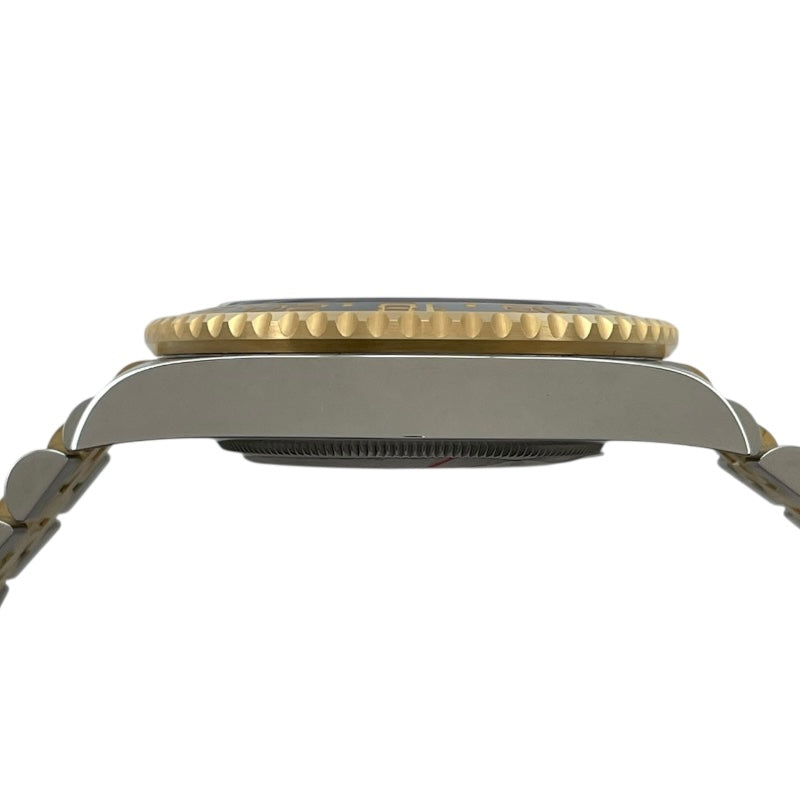 ロレックス ROLEX GMTマスター2 126713GRNR ブラック K18/SS 自動巻き メンズ 腕時計