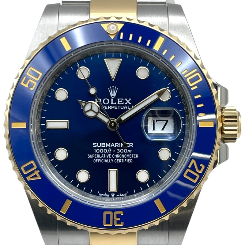 ロレックス ROLEX サブマリーナ 126613LR ブルー K18/SS 自動巻き メンズ 腕時計