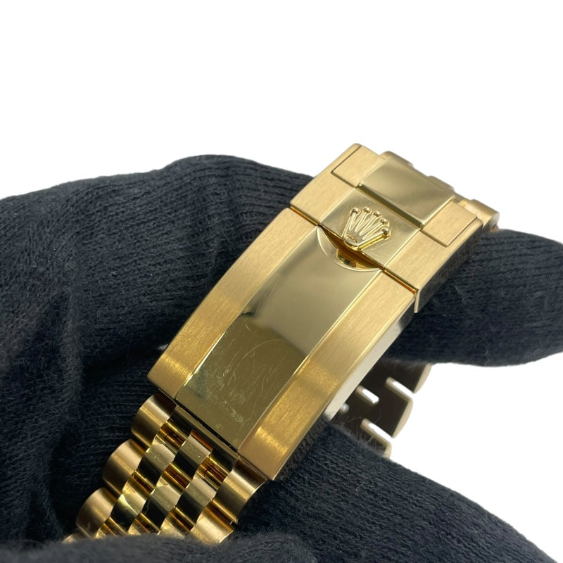 ロレックス ROLEX GMTマスター2 126718GRNR ブラック K18YG メンズ