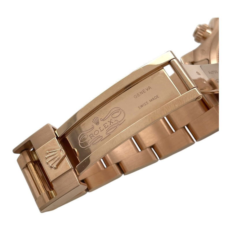 ロレックス ROLEX デイトナ ブラック・サンダスト 126505 ブラック K18 自動巻き メンズ 腕時計