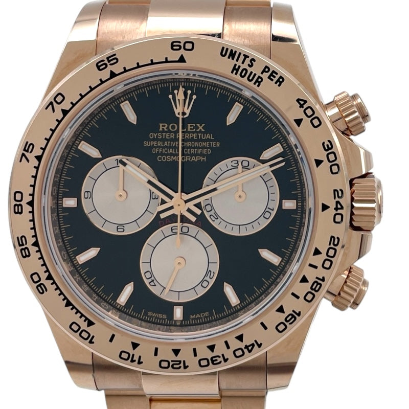 ロレックス ROLEX デイトナ ブラック・サンダスト 126505 ブラック K18 自動巻き メンズ 腕時計