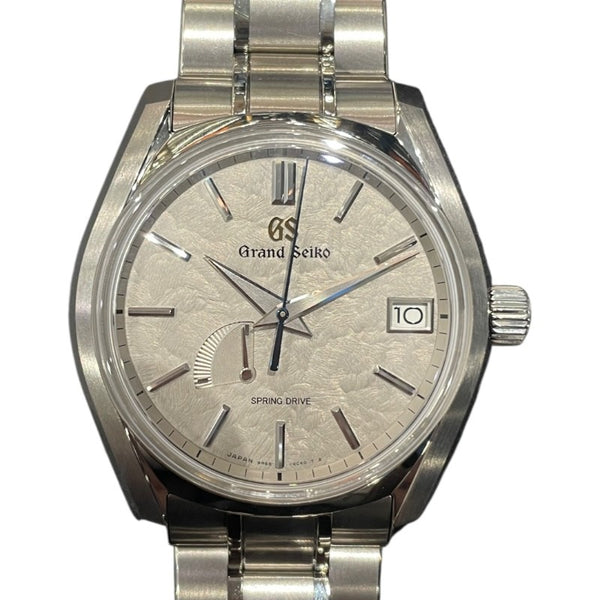 グランドセイコー Grand Seiko ヘリテージコレクション スプリングドライブ SBGA445 ブライトチタン 自動巻き メンズ 腕時計