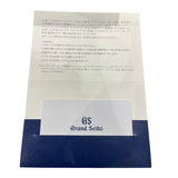 グランドセイコー Grand Seiko ヘリテージコレクション スプリングドライブ SBGA445 ブライトチタン 自動巻き メンズ 腕時計