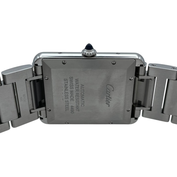 カルティエ Cartier タンク マスト XL WSTA0053 シルバー SS 自動巻き メンズ 腕時計