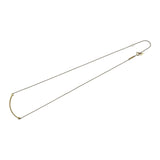 ティファニー TIFFANY＆CO Tスマイルネックレススモール ゴールド Au750 ジュエリー