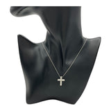 ティファニー TIFFANY＆CO ドッツクロスネックレス プラチナ Pt950 ダイヤモンド　 ジュエリー