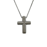 ティファニー TIFFANY＆CO ドッツクロスネックレス プラチナ Pt950 ダイヤモンド　 ジュエリー