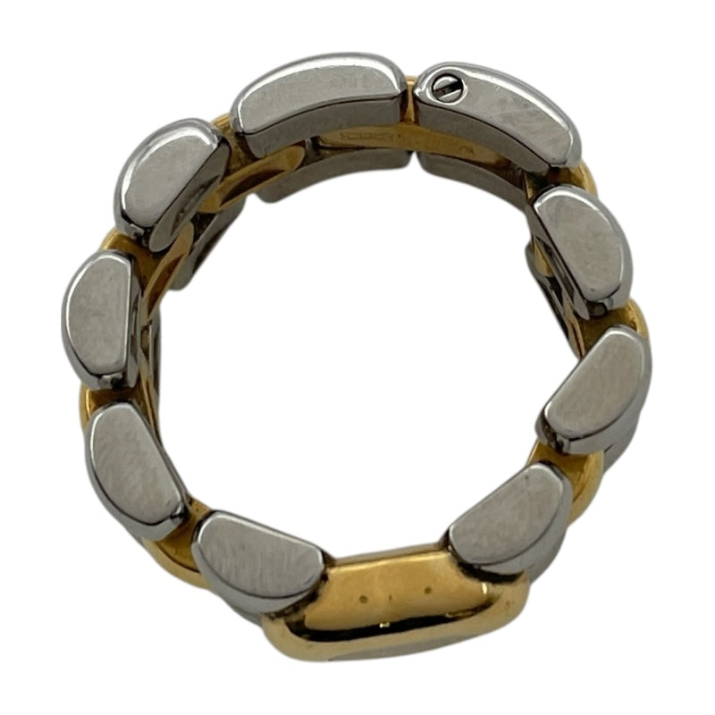 ショパール Chopard ハッピーDリング ゴールド K18・SS ダイヤモンド ジュエリー