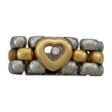 ショパール Chopard ハッピーDリング ゴールド K18・SS ダイヤモンド ジュエリー