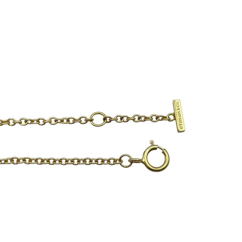 ティファニー TIFFANY＆CO Tスマイルブレスミニ ゴールド Au750 ジュエリー