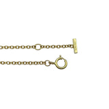 ティファニー TIFFANY＆CO Tスマイルブレスミニ ゴールド Au750 ジュエリー