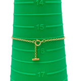 ティファニー TIFFANY＆CO Tスマイルブレスミニ ゴールド Au750 ジュエリー