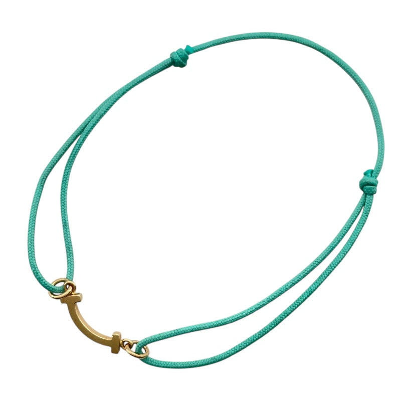 ティファニー TIFFANY＆CO Tスマイルブレスミニ ゴールド Au750 ジュエリー